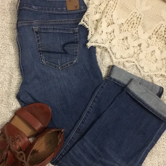 American Eagle Outfitters Pants - AE Artist Crop Jeans